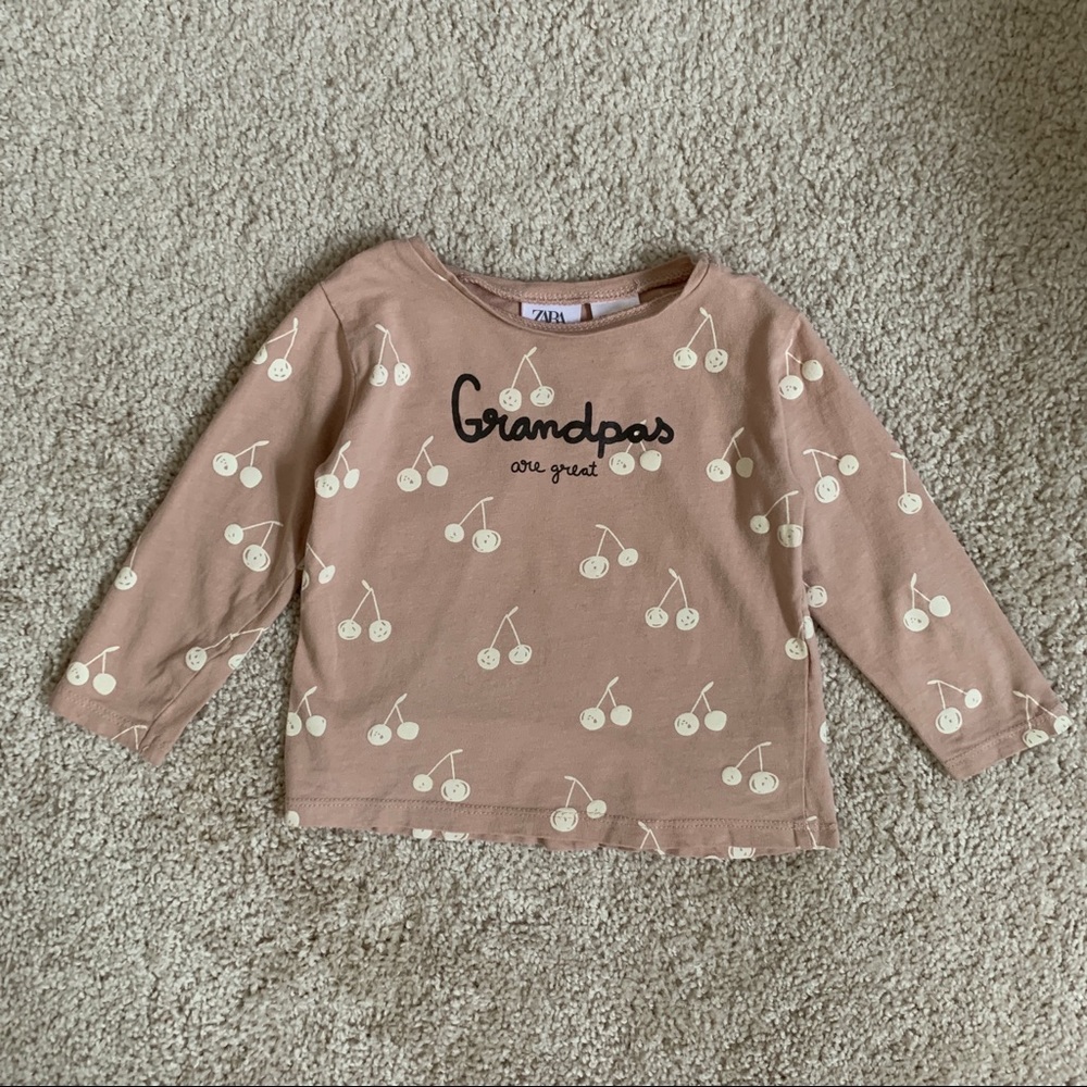 Zara Baby long sleeve shirt - Size: 12-18 months